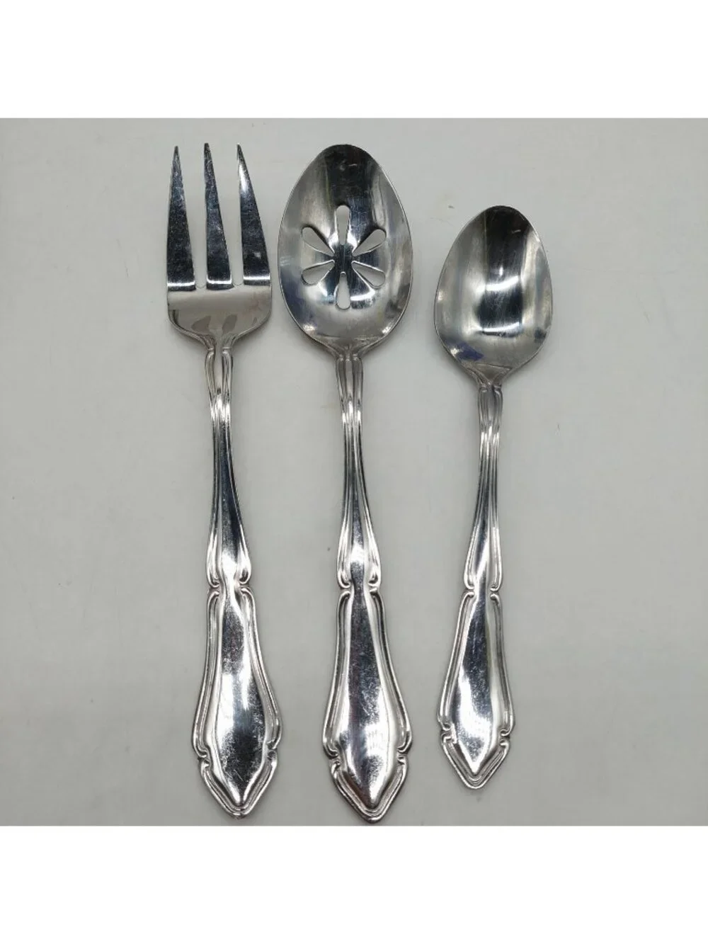 Pfaltzgraff Serving Fork Spoon Set Of 3